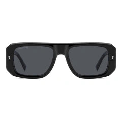 DSQUARED2 D2 0107/S - OIT IR NERO ROSSO | OCCHIALE DA SOLE UOMO CALIBRO 54