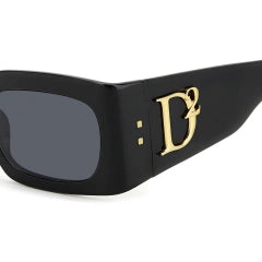 DSQUARED2 D2 0109/S - 807 IR NERO | OCCHIALE DA SOLE DONNA CALIBRO 52