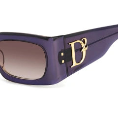 DSQUARED2 D2 0109/S - S2N HA BEIGE VIOLACEO | OCCHIALE DA SOLE DONNA CALIBRO 52