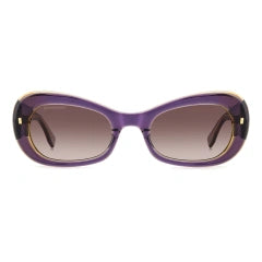 DSQUARED2 D2 0110/S - S2N HA BEIGE VIOLACEO | OCCHIALE DA SOLE DONNA CALIBRO 52