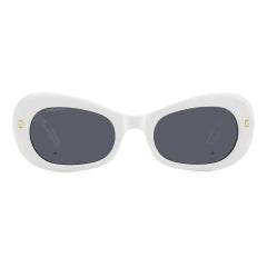 DSQUARED2 D2 0110/S - VK6 IR BIANCO | OCCHIALE DA SOLE DONNA CALIBRO 52