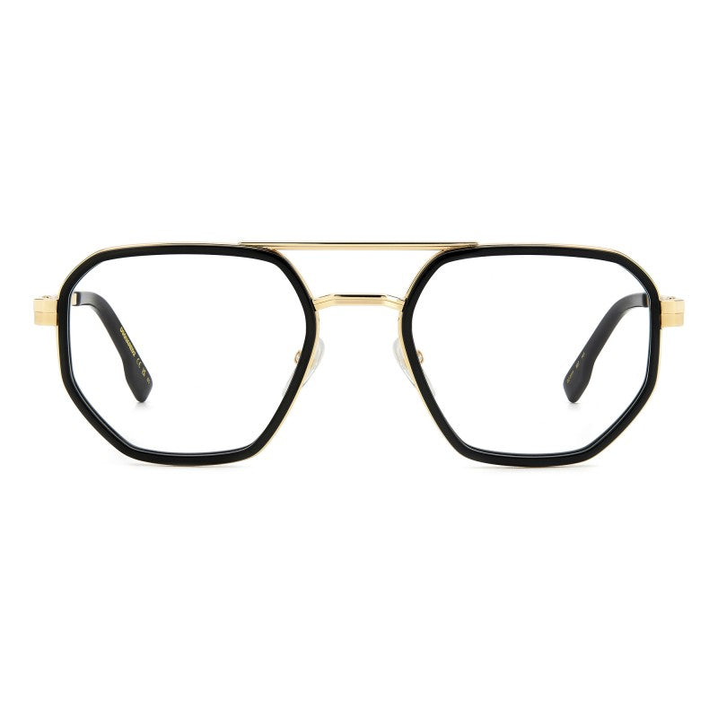 OCCHIALE DA VISTA UOMO | DSQUARED2 D2 0111 - 807 NERO - CALIBRO 52