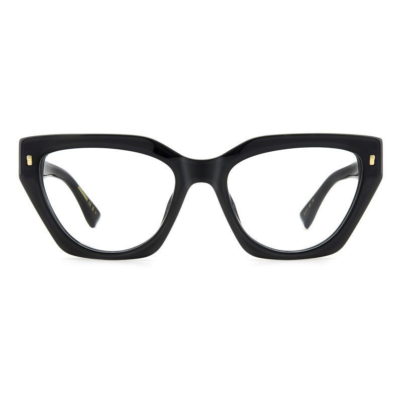 OCCHIALE DA VISTA DONNA | DSQUARED2 D2 0117 - 807 NERO - CALIBRO 53