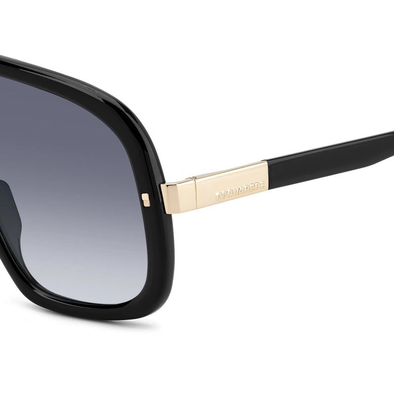 DSQUARED2 - 807 08 NERO | OCCHIALE DA SOLE UOMO - D2 0119/S CALIBRO UNICO