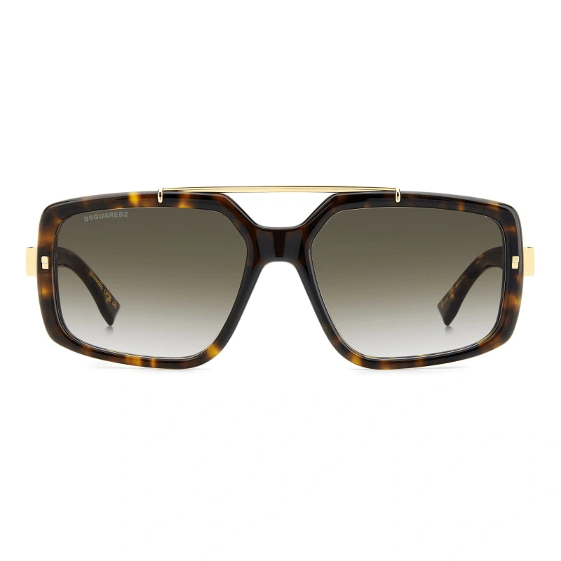 DSQUARED2 - 086 9K L'AVANA | OCCHIALE DA SOLE UOMO - D2 0120/S CALIBRO 57