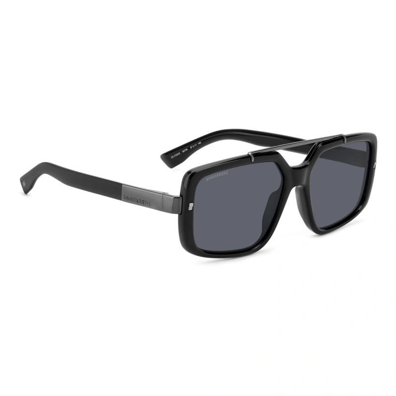 DSQUARED2 - 807 IR NERO | OCCHIALE DA SOLE UOMO - D2 0120/S CALIBRO 57