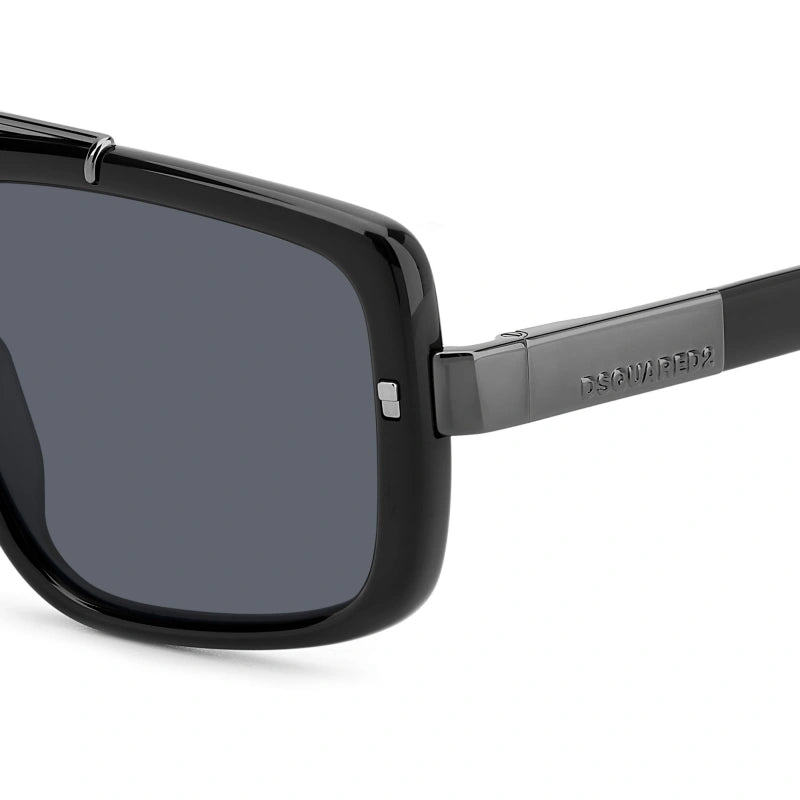 DSQUARED2 - 807 IR NERO | OCCHIALE DA SOLE UOMO - D2 0120/S CALIBRO 57