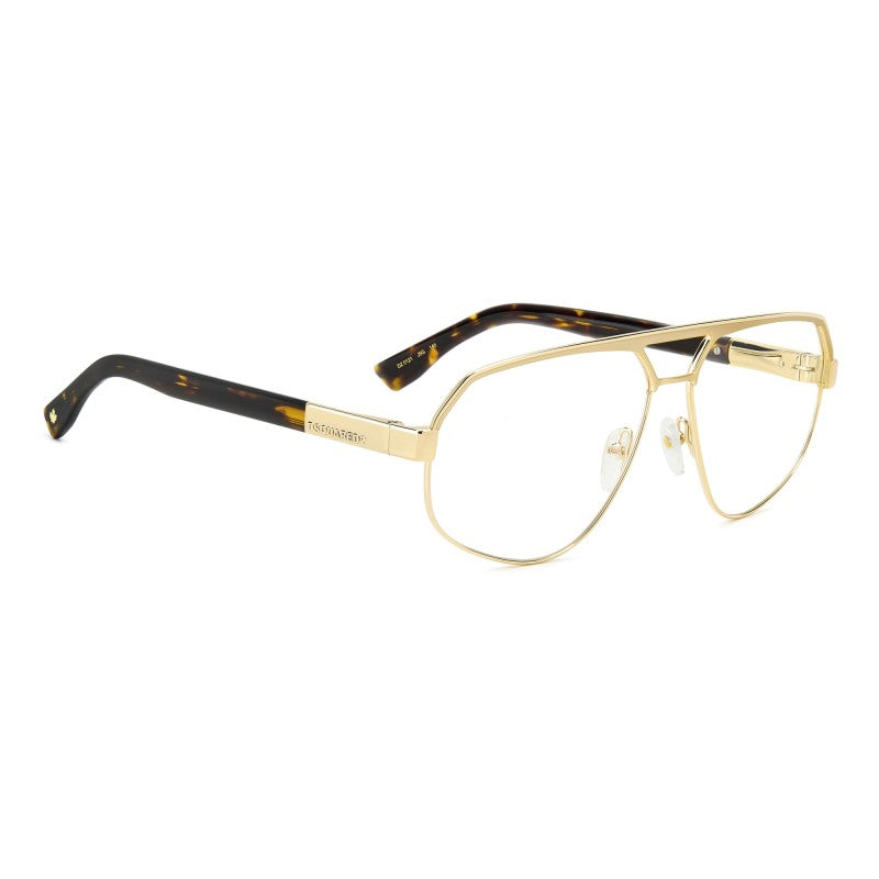 WOMEN'S EYEGLASSES DSQUARED2 D2 0025 - 807 BLACK 