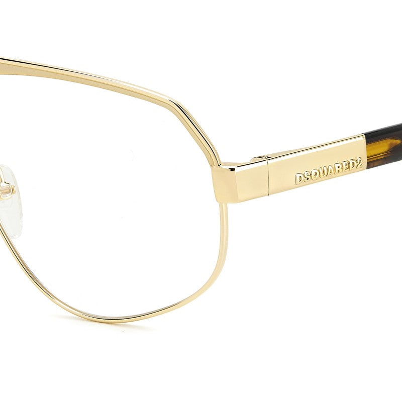 WOMEN'S EYEGLASSES DSQUARED2 D2 0025 - 807 BLACK 