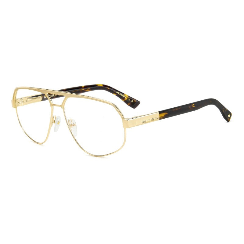 WOMEN'S EYEGLASSES DSQUARED2 D2 0025 - 807 BLACK 