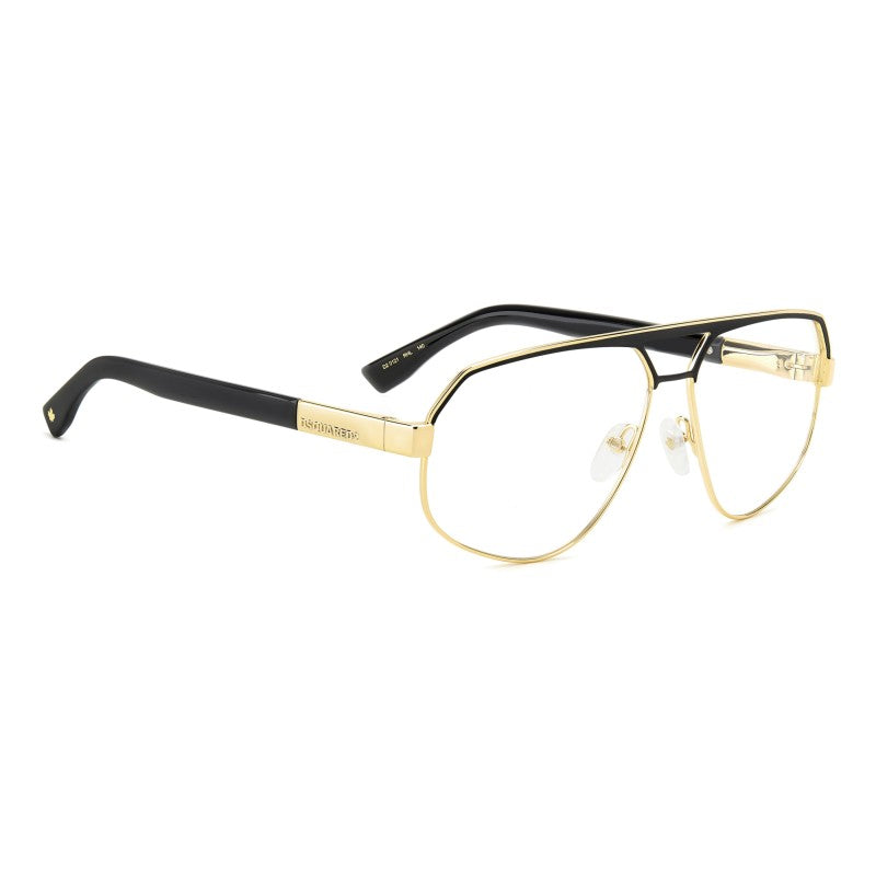 WOMEN'S EYEGLASSES DSQUARED2 D2 0025 - 807 BLACK 