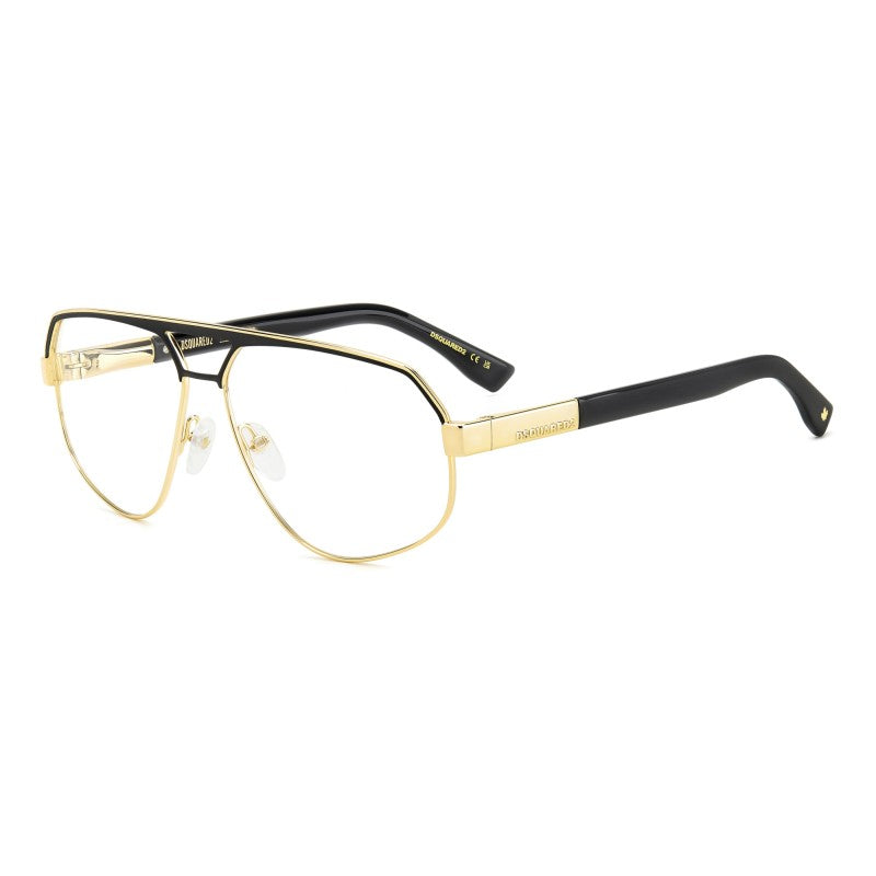 WOMEN'S EYEGLASSES DSQUARED2 D2 0025 - 807 BLACK 