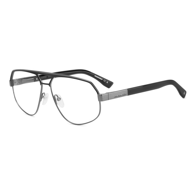 WOMEN'S EYEGLASSES DSQUARED2 D2 0025 - 807 BLACK 