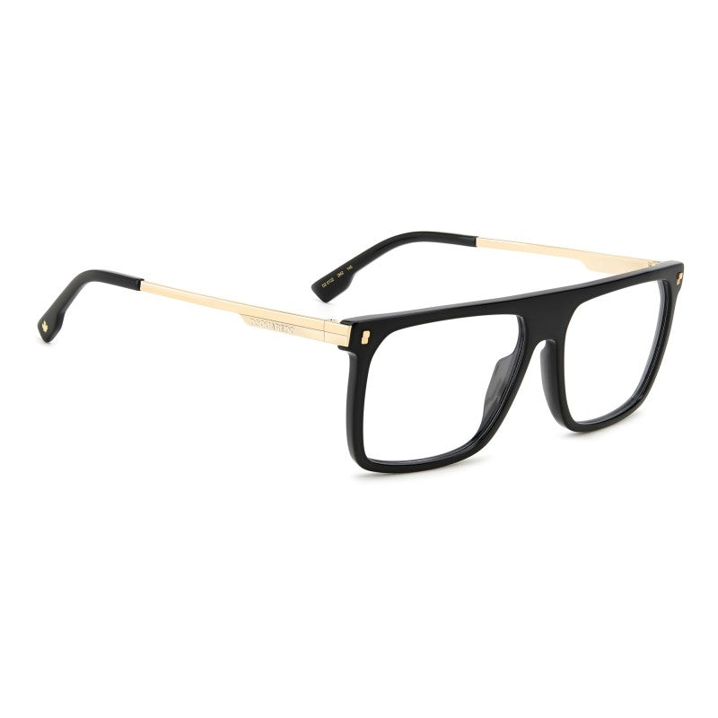 WOMEN'S EYEGLASSES DSQUARED2 D2 0025 - 807 BLACK 