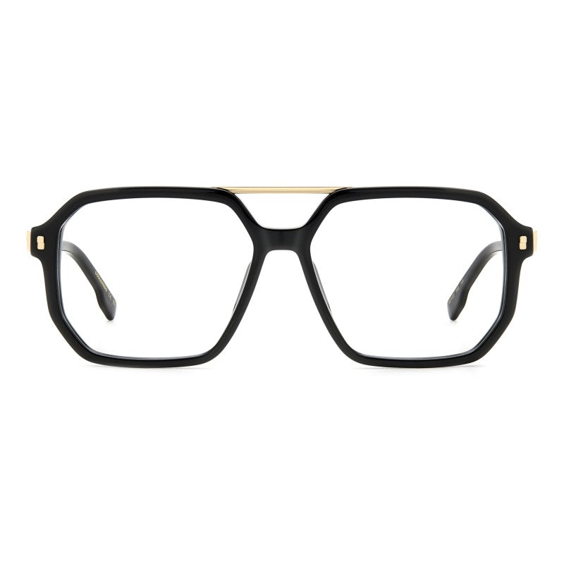 WOMEN'S EYEGLASSES DSQUARED2 D2 0025 - 807 BLACK 
