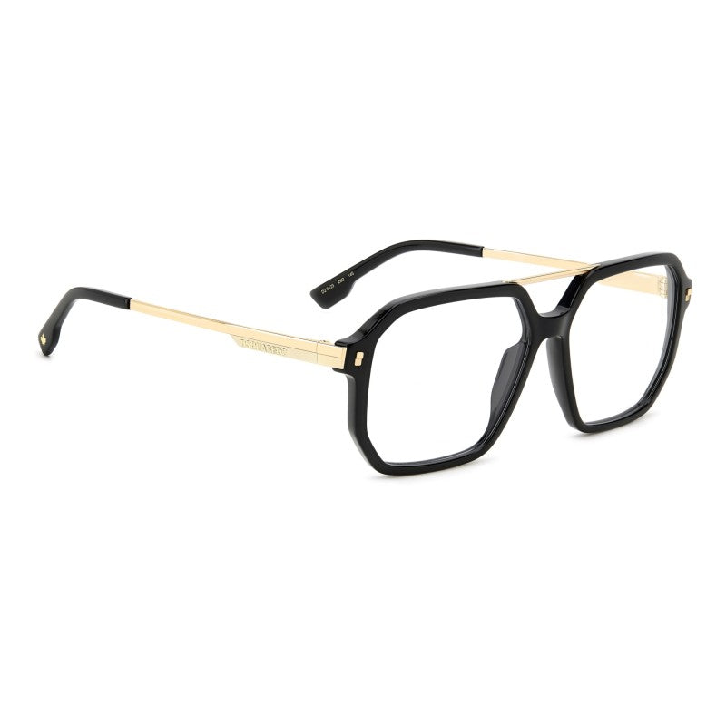WOMEN'S EYEGLASSES DSQUARED2 D2 0025 - 807 BLACK 