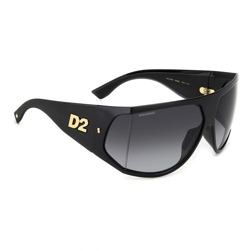 DSQUARED2 - 2M2 9O ORO NERO | OCCHIALE DA SOLE UOMO - D2 0124/S CALIBRO 75
