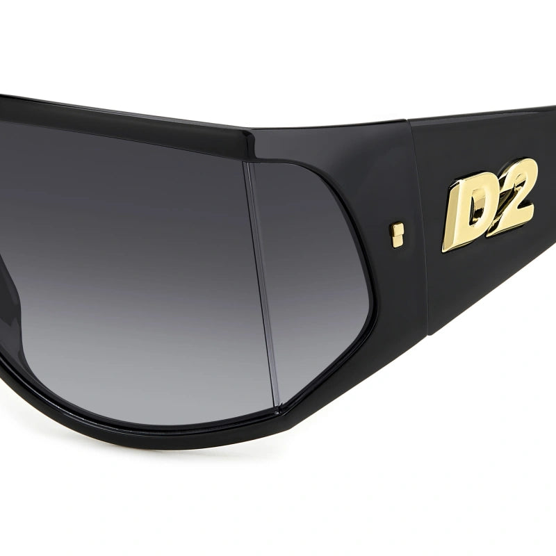 DSQUARED2 - 2M2 9O ORO NERO | OCCHIALE DA SOLE UOMO - D2 0124/S CALIBRO 75