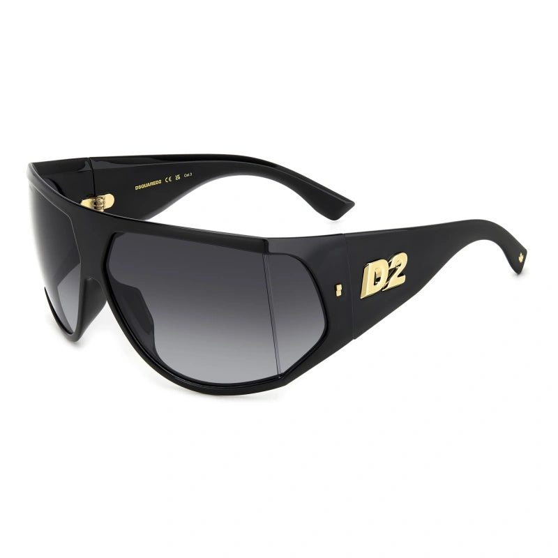 DSQUARED2 - 2M2 9O ORO NERO | OCCHIALE DA SOLE UOMO - D2 0124/S CALIBRO 75