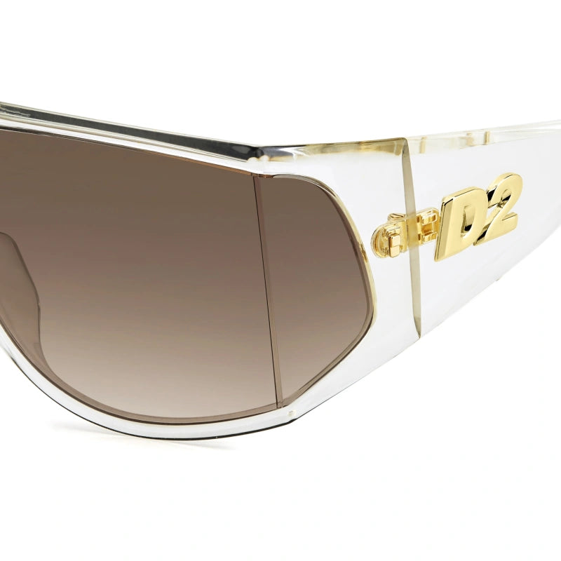 DSQUARED2 - 900 HA CRISTALLO | OCCHIALE DA SOLE UOMO - D2 0124/S CALIBRO 75