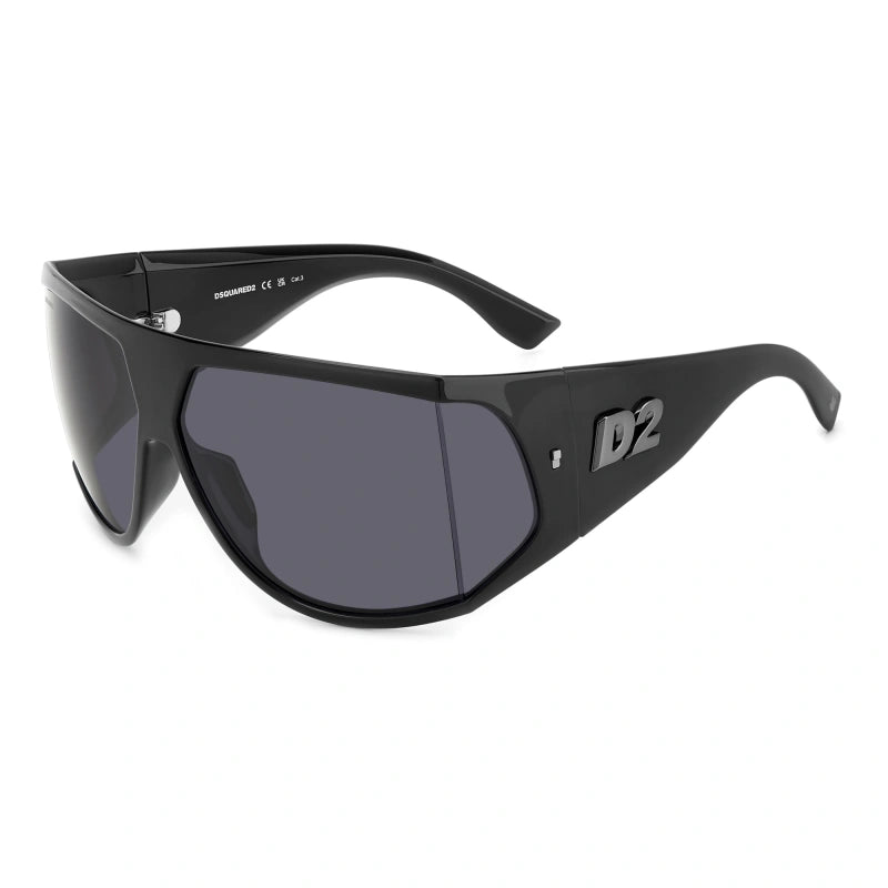 DSQUARED2 - ANS IR RUTENIO NERO SCURO | OCCHIALE DA SOLE UOMO - D2 0124/S CALIBRO 75