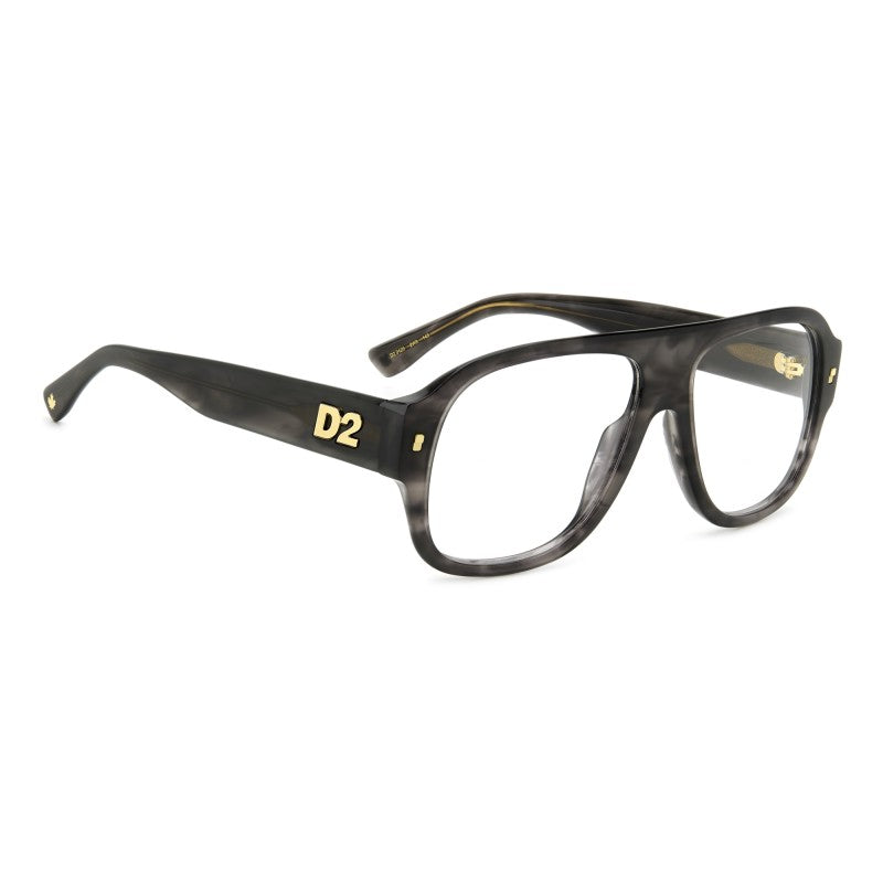 WOMEN'S EYEGLASSES DSQUARED2 D2 0025 - 807 BLACK 
