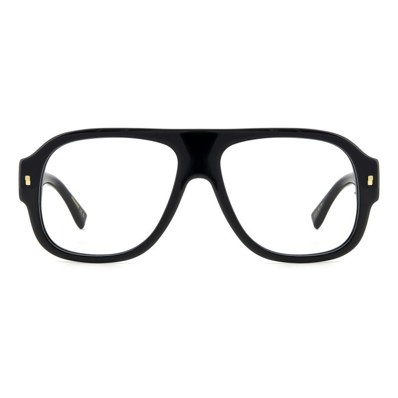 WOMEN'S EYEGLASSES DSQUARED2 D2 0025 - 807 BLACK 