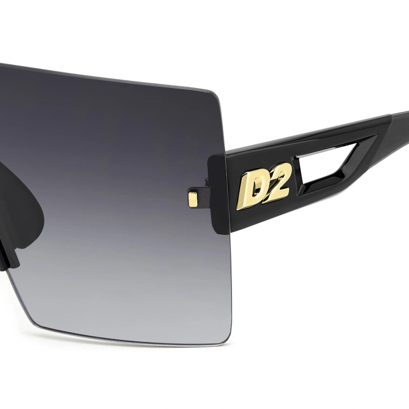 DSQUARED2 - 807 9O NERO | OCCHIALE DA SOLE UOMO - D2 0126/S CALIBRO UNICO