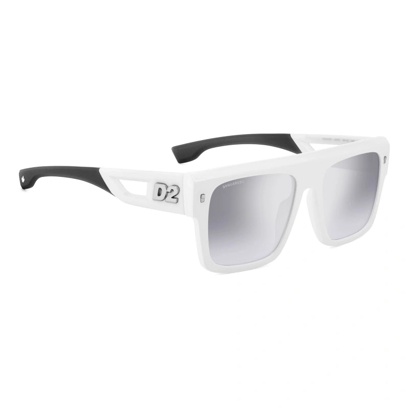 DSQUARED2 - CCP IC BIANCO NERO | OCCHIALE DA SOLE UOMO - D2 0127/S CALIBRO 56