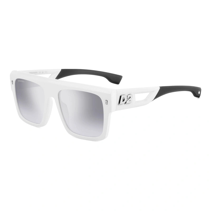 DSQUARED2 - CCP IC BIANCO NERO | OCCHIALE DA SOLE UOMO - D2 0127/S CALIBRO 56