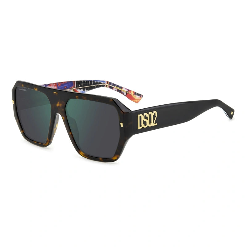 DSQUARED2 - 2VM MT MODELLO AVANA | OCCHIALE DA SOLE UOMO - D2 0128/S CALIBRO 58