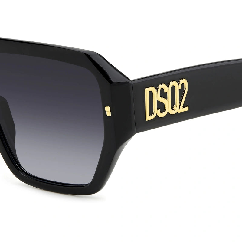 DSQUARED2 - 807 9O NERO | OCCHIALE DA SOLE UOMO - D2 0128/S CALIBRO 58