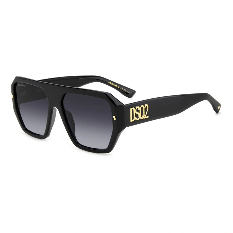DSQUARED2 - 807 9O NERO | OCCHIALE DA SOLE UOMO - D2 0128/S CALIBRO 58