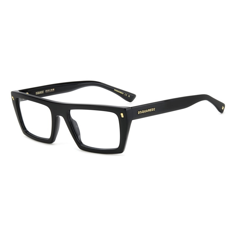 WOMEN'S EYEGLASSES DSQUARED2 D2 0025 - 807 BLACK 