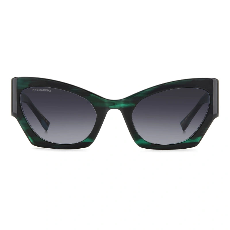 DSQUARED2 - 6AK 9O CORNO VERDE | OCCHIALE DA SOLE DONNA - D2 0132/S CALIBRO 55