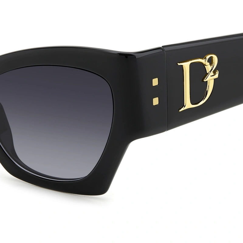 DSQUARED2 - 807 9O NERO | OCCHIALE DA SOLE DONNA - D2 0132/S CALIBRO 55