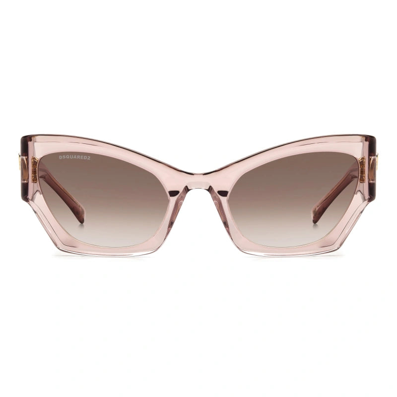 DSQUARED2 - 8XO HA CRISTALLO ROSA | OCCHIALE DA SOLE DONNA - D2 0132/S CALIBRO 55