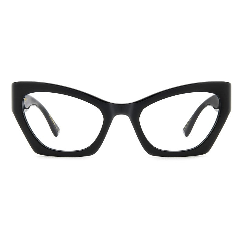 OCCHIALE DA VISTA DONNA | DSQUARED2 D2 0133 - 807 NERO - CALIBRO 53