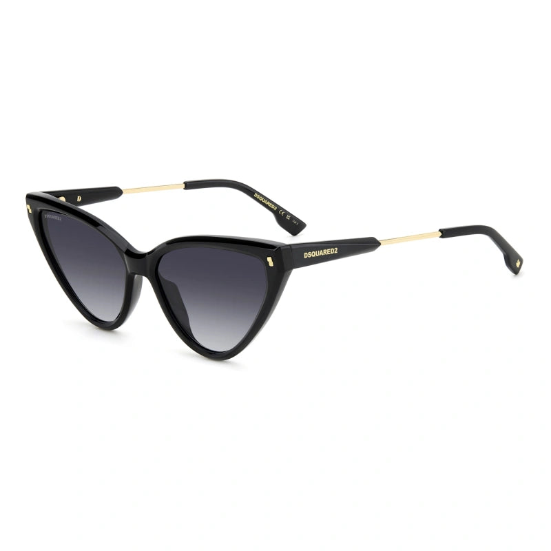 DSQUARED2 - 807 9O NERO | OCCHIALE DA SOLE DONNA - D2 0134/S CALIBRO 58