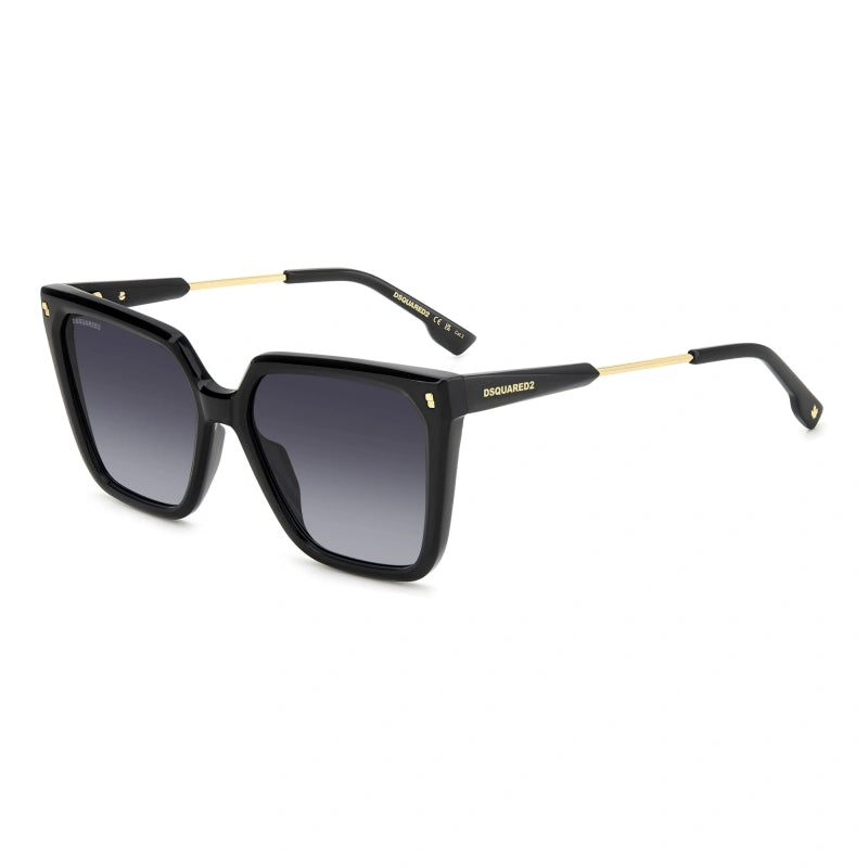 DSQUARED2 - 807 9O NERO | OCCHIALE DA SOLE DONNA - D2 0135/S CALIBRO 57