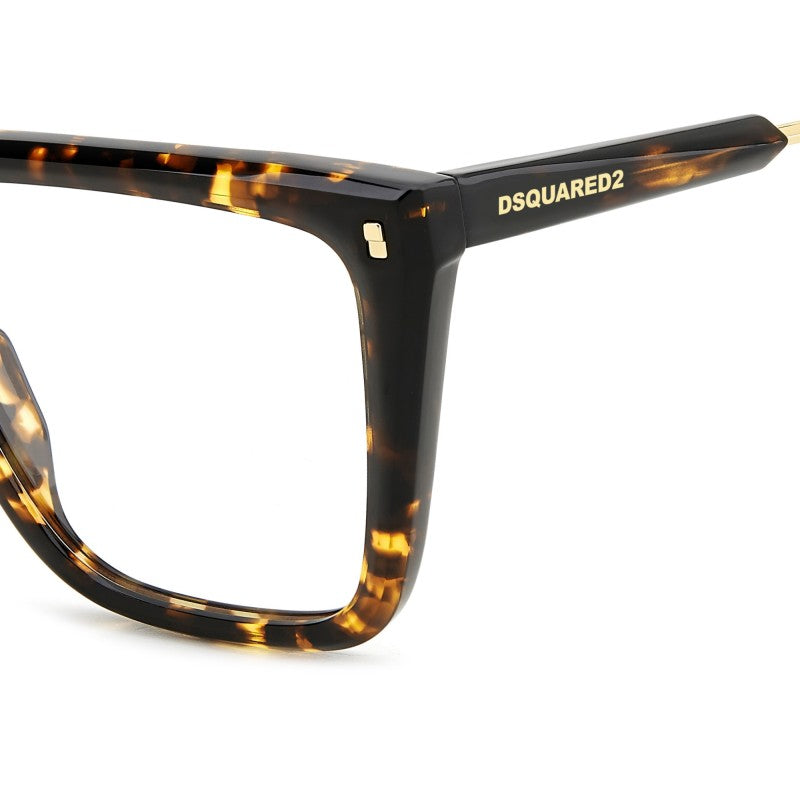 OCCHIALE DA VISTA DONNA | DSQUARED2 D2 0136 - 086 L'AVANA - CALIBRO 54