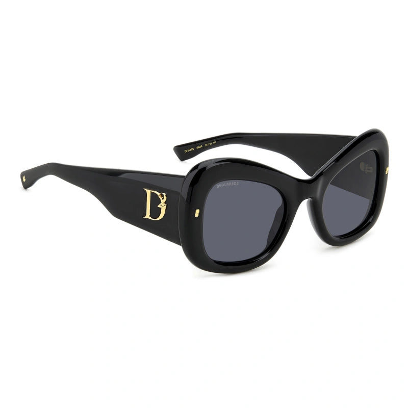 DSQUARED2 - 2M2 IR ORO NERO | OCCHIALE DA SOLE DONNA - D2 0137/S CALIBRO 54