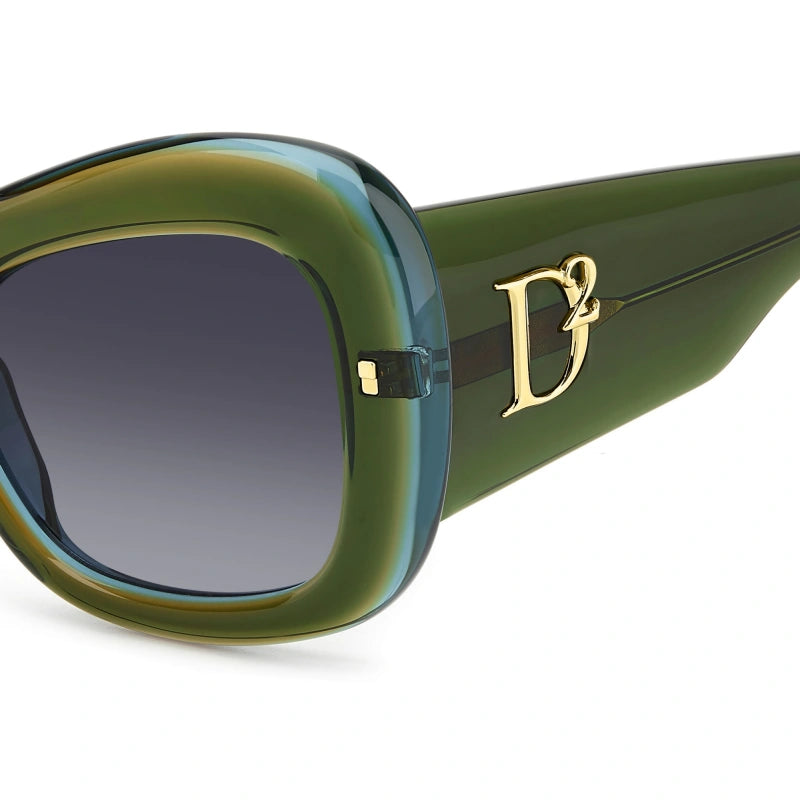 DSQUARED2 - 4C3 9O OLIVA | OCCHIALE DA SOLE DONNA - D2 0137/S CALIBRO 54