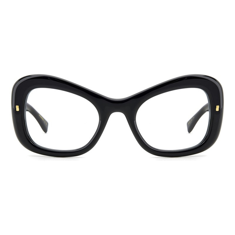OCCHIALE DA VISTA DONNA | DSQUARED2 D2 0138 - 807 NERO - CALIBRO 52