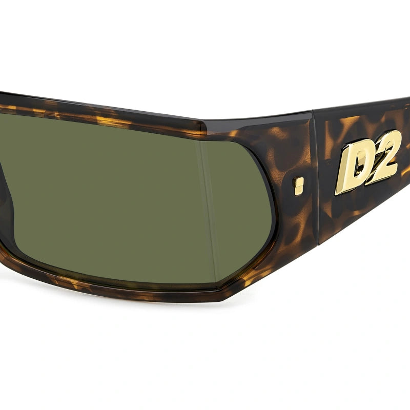 DSQUARED2 - 086 QT L'AVANA | OCCHIALE DA SOLE UOMO - D2 0140/S CALIBRO UNICO