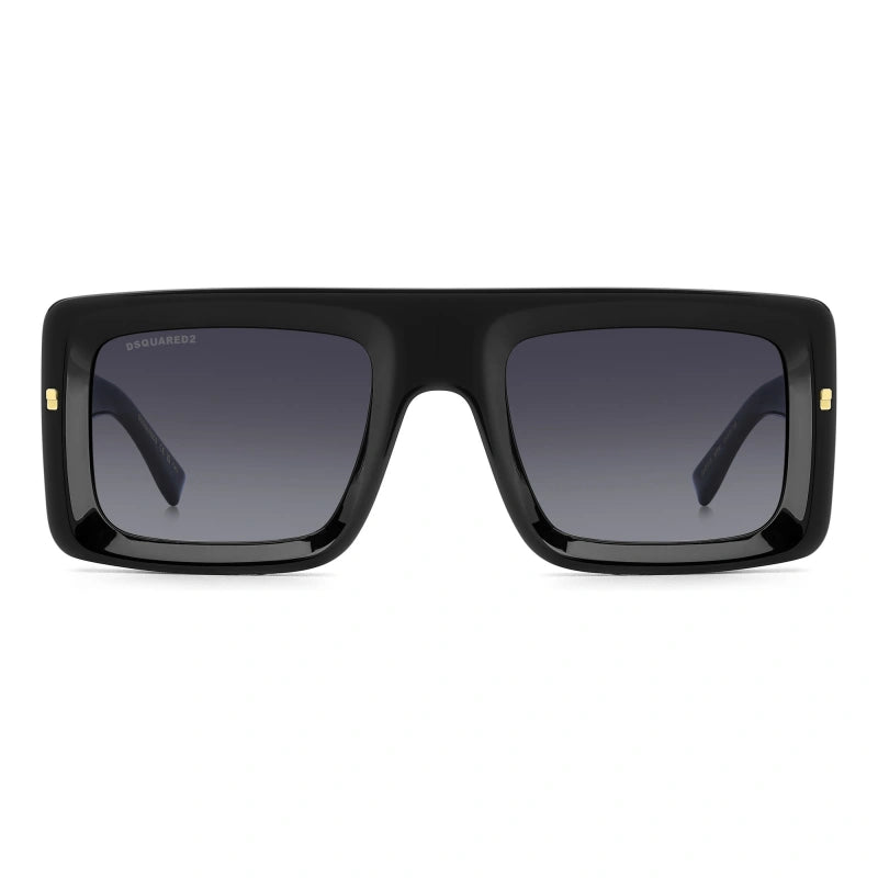 DSQUARED2 - 807 9O NERO | OCCHIALE DA SOLE UOMO - D2 0141/S CALIBRO UNICO