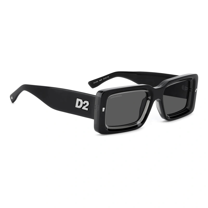 DSQUARED2 - 08A IR GRIGIO NERO | OCCHIALE DA SOLE UOMO - D2 0142/S CALIBRO UNICO