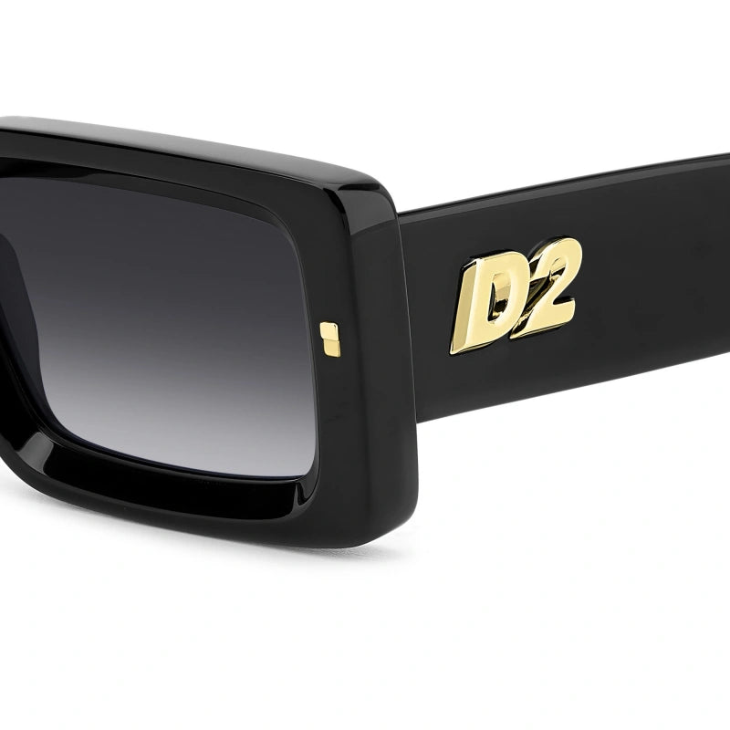 DSQUARED2 - 807 9O NERO | OCCHIALE DA SOLE UOMO - D2 0142/S CALIBRO UNICO