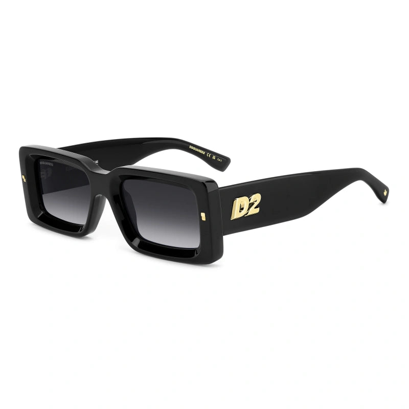 DSQUARED2 - 807 9O NERO | OCCHIALE DA SOLE UOMO - D2 0142/S CALIBRO UNICO