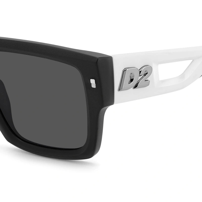 DSQUARED2 - 003 IR NERO OPACO | OCCHIALE DA SOLE UOMO - D2 0143/S CALIBRO UNICO